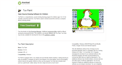 Desktop Screenshot of download-tuxpaint.com